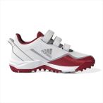 [adidas]アディダス ジュニアベースボールトレーニングシューズ Japan Trainer AC K (GW2826) フットウェアホワイト/チームパワーレッド[取寄商品]