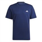 [adidas] Adidas M TR-ES BASE футболка (NQE20)(IC7429) темно-голубой / белый [ посылать за товар ]