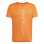 [adidas]アディダス M TERREX AGR Tシャツ (VC149)(IP4818) セミインパクトオレンジ/ホワイト[取寄商品]