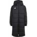 [adidas] Adidas Kids Esse n автомобиль ruz большой размер Fit длинный средний хлопчатник ввод с капюшоном . пальто (YY825)(KU6476) черный [ посылать за товар ]