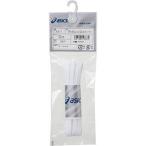 【メール便可】 [asics]アシックス フラットシューレース(細タイプ) (TXX116)(01) ホワイト[取寄商品]