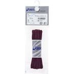 【メール便可】 [asics]アシックス フラットシューレース(太タイプ) (TXX117)(25) ワイン[取寄商品]