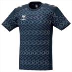 [hummel]ヒュンメル PROプラクティスシャツ (HAP1154)(71) インディゴネイビー[取寄商品]