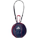ショッピングアディダス リュックサック [adidas]アディダス ボールバッグ 1個入れ (AKM22NVR) レジェンドインク/ベタースカーレット[取寄商品]