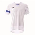 [1 пункт до почтовая доставка возможно ] [New Balance] New balance игра рубашка (JMTF0488)(WBL) белый / голубой [ посылать за товар ]