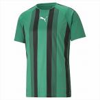[PUMA] Puma TEAMLIGA полоса игра рубашка (705152)(05) перец зеленый / Puma черный / Puma белый [ посылать за товар ]