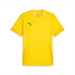 [1 пункт до почтовая доставка возможно ] [PUMA] Puma teamGOAL игра рубашка (706362)(07) Faster желтый / Puma черный /s порт желтый [ посылать за товар ]