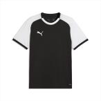 [1 пункт до почтовая доставка возможно ] [PUMA] Puma teamLIGA26 игра рубашка (707338)(03) Puma черный / Puma белый / Puma белый [ посылать за товар ]