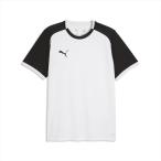 [1 пункт до почтовая доставка возможно ] [PUMA] Puma teamLIGA26 игра рубашка (707338)(04) Puma белый / Puma черный / Puma черный [ посылать за товар ]