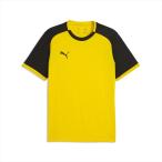 [1 пункт до почтовая доставка возможно ] [PUMA] Puma teamLIGA26 игра рубашка (707338)(07) Faster желтый / Puma черный / Puma черный [ посылать за товар ]
