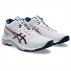 ショッピングバレーボール シューズ [asics]アシックス バレーボールシューズ NETBURNER BALLISTIC FF MT 4 (1053A071)(101) ホワイト/マコブルー[取寄商品]