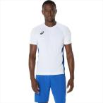 [1 пункт до почтовая доставка возможно ] [asics] Asics футбол короткий рукав игра рубашка (2101A310)(101) brilliant белый x Asics голубой [ посылать за товар ]