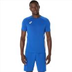 [1 пункт до почтовая доставка возможно ] [asics] Asics футбол короткий рукав игра рубашка (2101A310)(401) Asics голубой [ посылать за товар ]