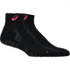 [1 пункт до почтовая доставка возможно ] [asics] Asics рукоятка короткие носки 12 (3053A162)(002) Performance черный x розовый [ посылать за товар ]