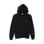 [Champion]チャンピオン フルジップ フーデッド スウェットシャツ (C3-Q103)(090) ブラック[取寄商品]