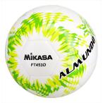 [MIKASA]mikasa футбольный мяч сертификация 4 номер лампочка ALMUNDOsi-m блокировка производства закон (FT453D-YLG) желтый / светло-зеленый [ посылать за товар ]