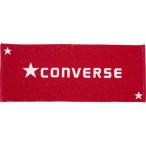 [CONVERSE]コンバース ジャガード フェイスタオル(袋入り) (CB182901)(6411) レッド/ホワイト[取寄商品]