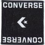 [CONVERSE]コンバース ジャガード ハンドタオル(袋入り) (CB182902)(1911) ブラック/ホワイト[取寄商品]