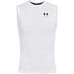[1 пункт до почтовая доставка возможно ] [UNDER ARMOUR] Under Armor UA нагрев механизм armor - компрессионный (1361522)(100) белый / черный [ посылать за товар ]