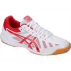 [asics]アシックス 男女兼用 卓球シューズ アタック ハイパービート SP 3 (1073A004)(101) ホワイト/クラシックレッド