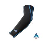 【2点までメール便可】 [Phiten]ファイテン サポーター スポーツスリーブX30 腕用(2枚入) ブラック/ブルー サイズ：L