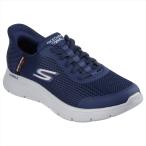 [在庫処分品につき返品交換不可] [SKECHERS]スケッチャーズ メンズスリップインズシューズ GO WALK FLEX-HANDS UP (216324WW)(NVY) ネイビー