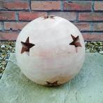 テラコッタ製ボール ステラ 20cm　夏の庭作り オブジェ 雑貨 オーナメント 陶器製置物 ランプシェード 95816