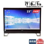 液晶一体型 富士通 ESPRIMO FH77/XD FMVF77XDB Core i7 6700T 2.8GHz 8GB 1TB ブルーレイ Windows11 Webカメラ Bluetooth 3ヶ月保証 中古 wd2661