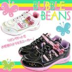 Yahoo! Yahoo!ショッピング(ヤフー ショッピング)BUBBLE BEANS バブルビーンズ TJS 221 キッズ ジュニア スニーカー 女の子 マジックテープ ベルクロ リボン キラキラ 星柄 水玉 ドット チェック ハート