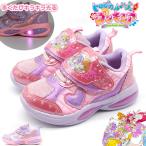 Yahoo! Yahoo!ショッピング(ヤフー ショッピング)プリキュア スニーカー 女の子 キッズ 子供 靴 ピンク パープル かわいい 光る フラッシュ トロピカル〜ジュ！プリキュア 5412