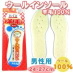 is-fit M098 男性用 ウールインソール 中敷き ウール(羊毛)100% 通気性 履き心地UP 保温性 イズ・フィット