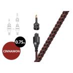 audioquest - OPT3 Cinnamon/0.75m(OPT3/CIN/0.75M)( оптический цифровой кабель *Toslink-Toslink*Mini-Tos конверсионный адаптор 1 шт включение в покупку )[ наличие есть немедленная уплата ]