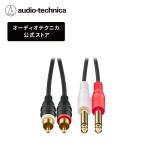  Audio Technica AT-MI81 аудио кабель вилка сетевого шнура ×2 - φ6.3mm монофонический стандарт штекер ×2