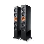 ke-i-ef speaker system KEF Reference 5 Meta high-gloss-black-copper pair 