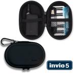 Ploom X プルームX PloomTECH Plus With プルームテックプラス ウィズ  対応 invio5 カラビナ付き キャリー ケース ブラック