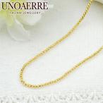 雑誌掲載商品 ウノアエレ UNOAERRE K18ネックレス イエローゴールド #4159
