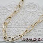 ウノアエレ UNOAERRE　K18イエローゴールドロングネックレス　 26242#4221