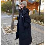 ベンチコート レディース ロング ダウンコート 軽量 ロングコート 冬 中綿コート フード付き 冬服 防寒 防風 厚手 大きいサイズ 通勤 通学 カジュアル LHT