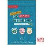 Feクロロミント２袋　ニオイ対策サプリ feクロロフィル　体臭 口臭 加齢臭　足のニオイ　頭皮のニオイ　ミント　ゆうパケット送料無料 健康　