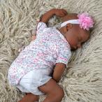 BABESIDE 本物そっくり リボーンドール ブラックガール 20インチ リアルなアフリカ系アメリカ人 新生児人形 本物そっくり 授乳キット＆ギフトボックス付き 対象