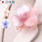 3つの花びらコサージュ 日本製 入学式 入園式 卒業式 卒園式 おしゃれ