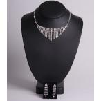 Yahoo! Yahoo!ショッピング(ヤフー ショッピング)ネックレスピアスセット 結婚式 ウェディング ドレス パーティー