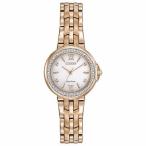腕時計 シチズン レディース Citizen Eco-Drive Women's EM0443-59A Diamond Accents Rose Gold Tone 29mm Watch