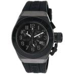 腕時計 スイスレジェンド メンズ Swiss Legend Men's Trimix Diver Black Silicone Band Swiss Quartz Watch 13844-BLK