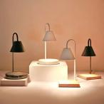 キャンドルウォーマー おしゃれ  USB キャンドルホルダー 調光 アロマキャンドル キャンドルランプ スタンド アロマウォーマー 木製 北欧 プレゼント