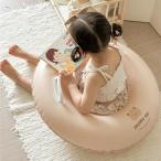 ショッピング浮き輪 浮き輪 ベビー用 取っ手付き ベビーボート 赤ちゃん 幼児用 浮き輪 うきわ 足入れ プール 海 足穴 水遊び 海水浴 足抜き 浮輪 うきわ