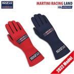 マルティニレーシング グローブ ランド FIA公認 2022年モデル SPARCO MARTINI RACING LAND スパルコ レーシンググローブ 4輪 走行会