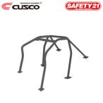 CUSCO クスコ ロールケージ SAFETY21 6点式 定員2/4名 貫通 シルビア S13 1988年05月〜1991年01月 CA18DE/CA18DET 1.8/1.8T FR サンルーフ無