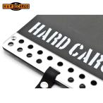 HARD CARGO ハードカーゴ マッドフラップ シルバーアルマイト×グレーロゴ 2枚/セット アトレー S700V S710V 北海道・沖縄・離島は要確認