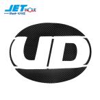 JETINOUE ジェットイノウエ UD用 カラーエンブレムステッカー カーボンブラック [UD 大型仕様 フレンズコンドル H22.11~ ]